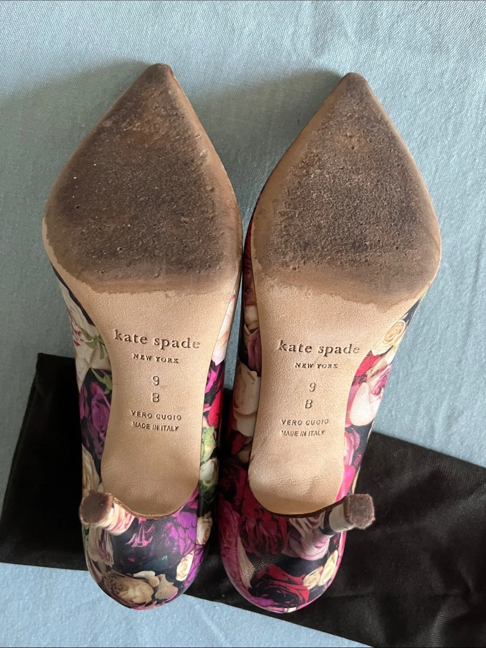 kate spade Floral Pointed Toe Pumps - Pink Multi Floral